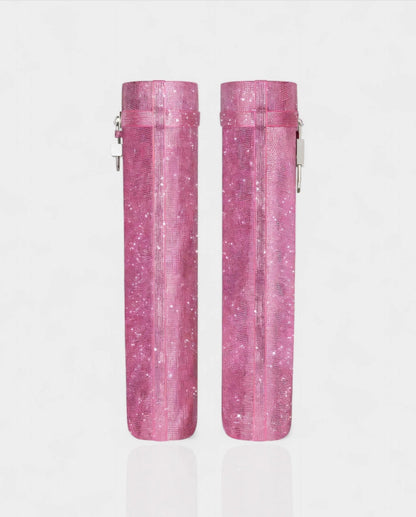 Bottes Lock, Rose à Strass