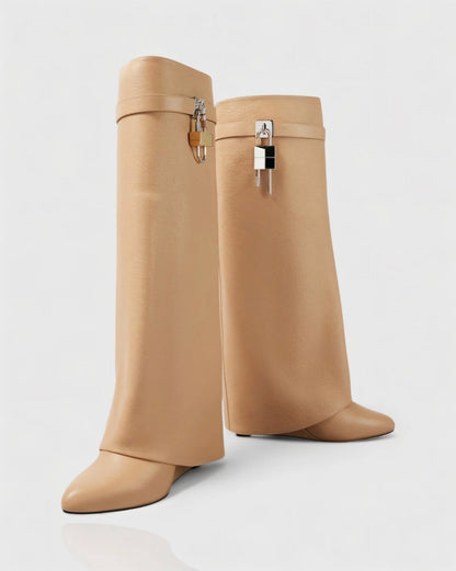 Bottes Lock, Beige