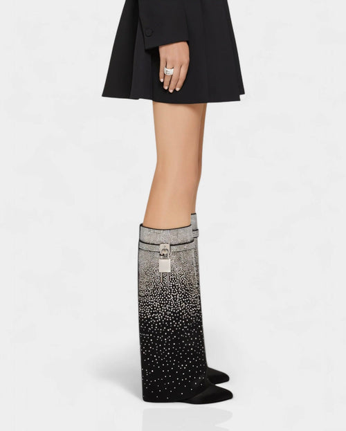 Bottes Lock, Cristal à Strass