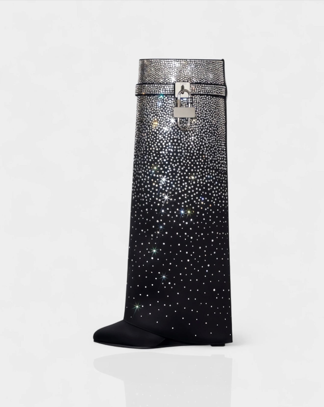 Bottes Lock, Cristal à Strass